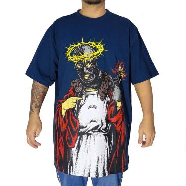 Imagem de Camiseta Chronic Big Blessed Marginal Marinho 4156-Masculino