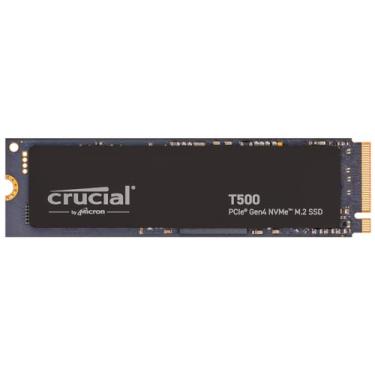 Imagem de Crucial SSD interno para jogos T500 1TB Gen4 NVMe M.2, até 7300 MB/s, compatível com laptop e desktop + 1 mês Adobe CC todos os aplicativos - CT1000T500SSD8