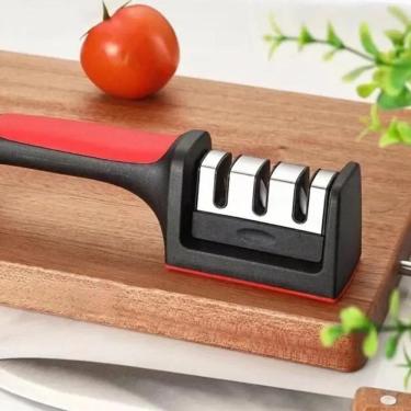 Imagem de Afiador Diamantado Facas E Tesouras