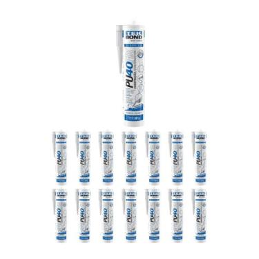 Imagem de Kit 15 Adesivo Pu40 Fix Branco 280ml Tekbond - Tek Bond