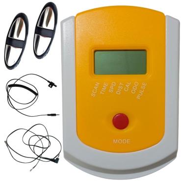 Imagem de Painel Visor Sensor Frequencia Cardiaca Bicicleta Spinning Velocimetro Bike Ergometrica Academia Treino Inferiores