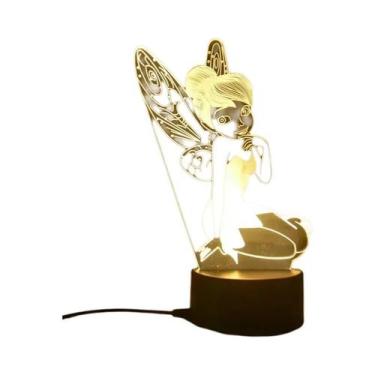 Imagem de Lâmpada LED 3D Do Personagem Ironman Spiderman Da Disney Para Quarto I