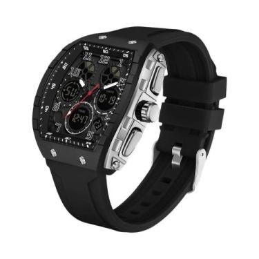 Imagem de Relógio De Pulso Digital LED À Prova D'água Para Homens, Estilo Milita