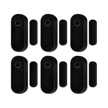 Imagem de Sensor De Porta E Janela WiFi, Controle Pelo APP Smart Life, Alarme Re