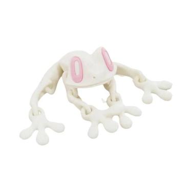 Imagem de Ímã De Geladeira Sapo Magnético 3D Luminoso Com Sucção, Enfeite Fofo E