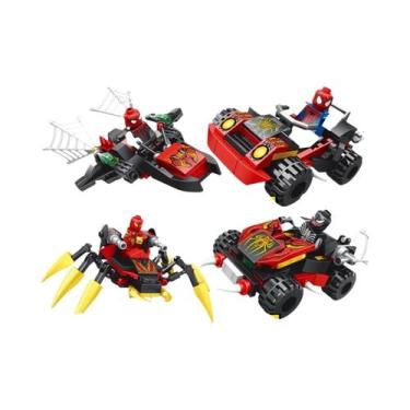 Imagem de Figuras De Blocos De Construção Mini Marvel Em Caixa Surpresa, Spiderm