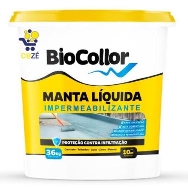 Imagem de Manta Líquida Impermeabilizante Infiltração Laje Telha 3,6kg - Biomass