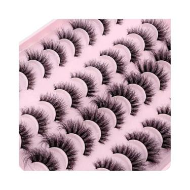 Imagem de Cílios Postiços Naturais Longos 3D De Mink, 20 Pares, Extensão De Cíli