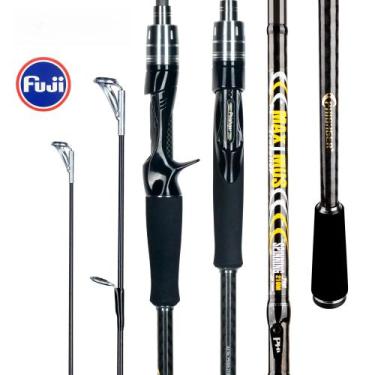 Imagem de Vara De Pesca Ultraleve PHISHGER MAXIMUS Traveller Para Spinning E Bai