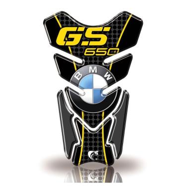 Imagem de Protetor De Tanque Adesivo Moto Bmw Gs 650 Amarelo