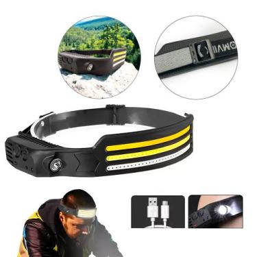 Imagem de Lanterna de Cabeça LED 3 Fitas 500 Lúmens - Bomvink