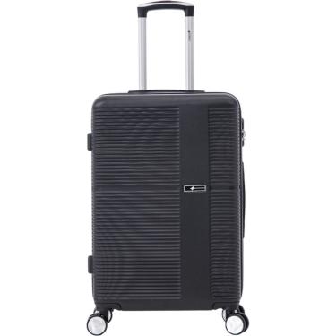 Imagem de Mala de Viagem Porte Médio Rodas 360° ABS Resistente Cadeado com Segredo Cruzeiro 1016-M24