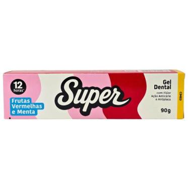 Imagem de Gel Dental Frutas Vermelhas e Menta Super Cimed 90g