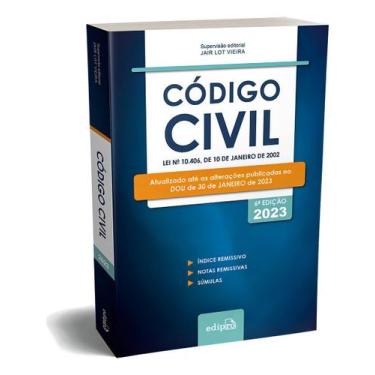Imagem de Código Civil 2023 - Lei Nº 10.406, de 10 de Janeiro de 2002 - EDIPRO, 