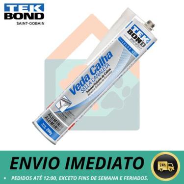 Imagem de Veda Calha Vedacalha Aluminio Tekbond 300 ml 280 G