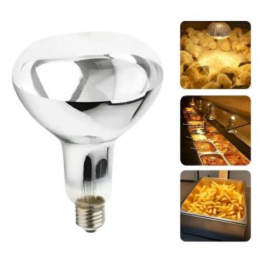 Imagem de Lâmpada Infravermelha De Secagem 250W E27 220V Cor 2700K G20