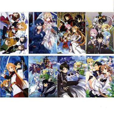 Imagem de Poster Swords Art Online Anime Art 28,5 x 42 cm 8 unidades/lote - yiwe
