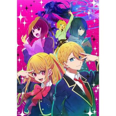 Imagem de Pôster Oshis no ko Anime Art 29,7x42cm Papel 60g - yiweisai