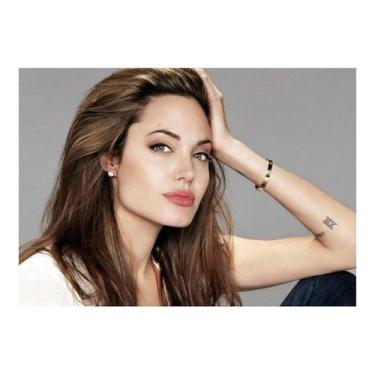 Imagem de Pôster com arte de parede Tomb Raiders Angelinas Jolies Anime 30x42cm 