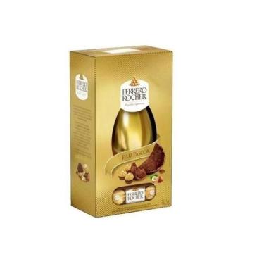 Imagem de Ovo De Páscoa Ferrero Rocher Com Bom Bom 137,5G Lançamento