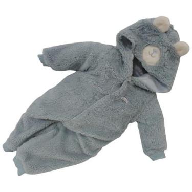 Imagem de Macacão Luxo Dupla Face Bebê Menino Paraiso Inverno Rf 14527-Masculino