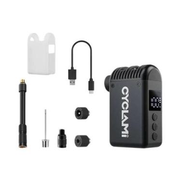 Imagem de Mini Bomba De Ar Elétrica Portátil Para Bicicletas, Inflador De Pneus 