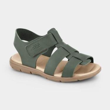 Imagem de Sandália Infantil Bibi Basic Sandals Kids Verde Folha-Masculino