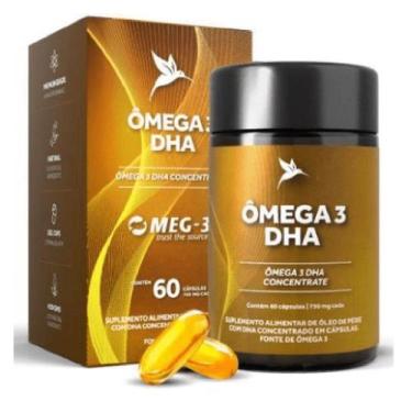 Imagem de Ômega 3 DHA 60 Cápsulas  Pura Vida, Natural