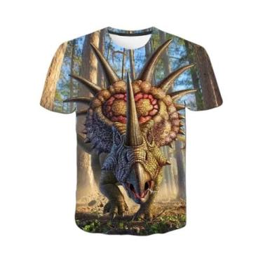 Imagem de Camiseta De Dinossauro Para Bebês Meninos, Camisetas Infantis De Verão