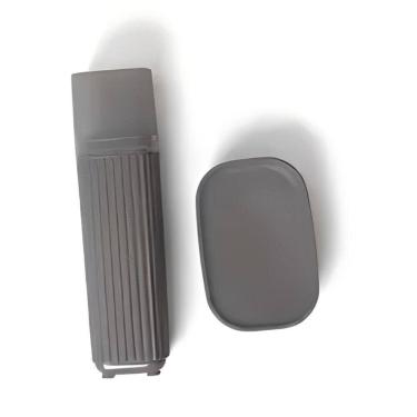 Imagem de Kit Viagem Banheiro 2 Pçs Cinza Es - 1200 - Usual Utilidades
