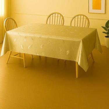 Imagem de Toalha De Mesa Metalizada Ouro Mod6154A Rolo 1,37x20m Vinil PVC - Plas