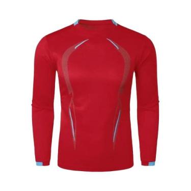 Imagem de Camiseta Masculina Oversized De Secagem Rápida E Respirável, Manga Lon