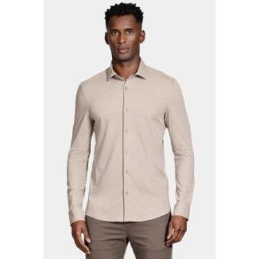 Imagem de Camisa Aramis Manga Longa Algodão Piquet Mercerizada-Masculino