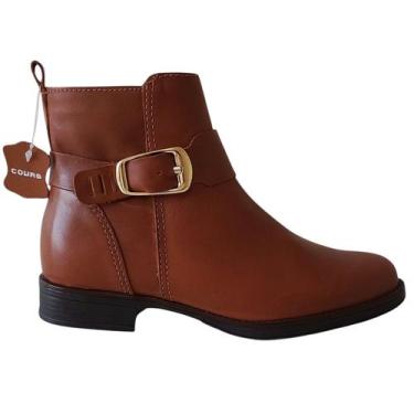 Imagem de Tênis Bottero Em Couro Solado Emborrachado e Antiderrapante, 36, Marro