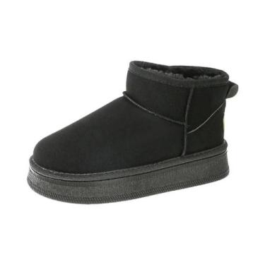 Imagem de Botas De Neve Femininas Quentes De Algodão Para Inverno, Antiderrapant