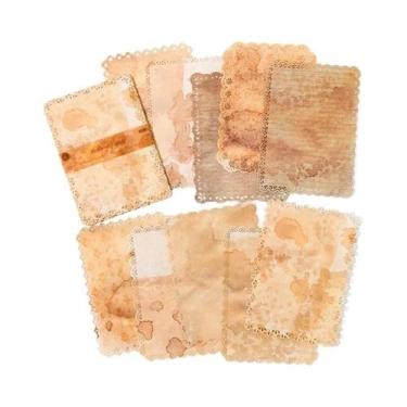 Imagem de Papel De Renda Vintage 10 Peças Para Scrapbook, Álbum De Fotos DIY, Co