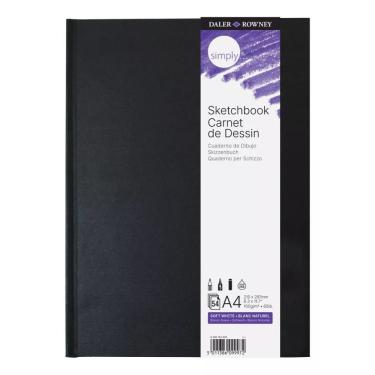 Imagem de Caderno Sketchbook Brochura Capa Dura Arte em Papel para Esboços e Desenhos A4 210 X 29...