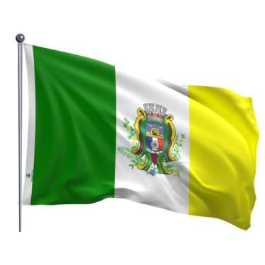 Imagem de Bandeira do Município de Igarassu Uma Face Estampada Tamanho 70x100cm 
