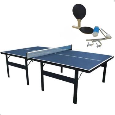 Imagem de Mesa Tênis de Mesa Ping Pong 18mm Rede Raquete MDF Sports-Unissex