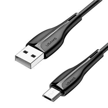 Imagem de Cabo Usb Usams Usb A pra Micro Usb Máx. 2A 1 Metro Preto