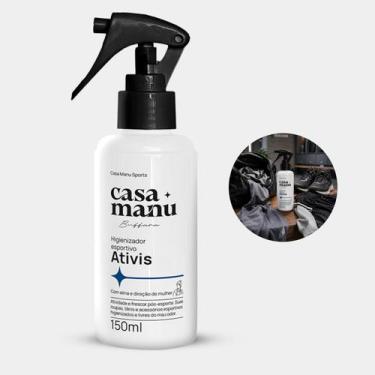 Imagem de Spray Higienizador Ativis para Tênis e Roupa de Academia - Casa Manu