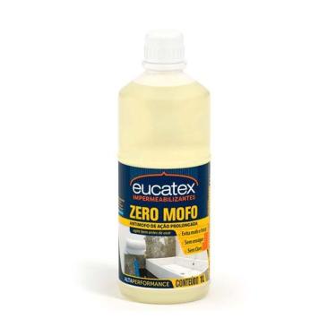 Imagem de Antimofo Zero Mofo 1L para Proteção Prolongada Contra Fungos com Fórmula sem Cloro Incolor Eucatex