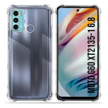 Imagem de Película 3D Vidro Temperado para Moto G60 XT2135 + Capa Transparente A