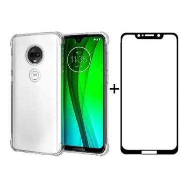 Imagem de Capa Anti Shock Motorola Moto G7 Play + Película De Vidro 3D - Univers