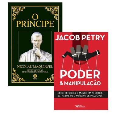 Imagem de Kit Poder E Manipulação + O Príncipe Maquiavel (Edição De Luxo) - Kit 