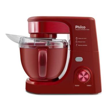 Imagem de Batedeira Planetária Philco 4,5L Turbo Red 700W PHP500V 110V, 110V