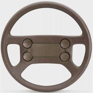 Imagem de Volante 4 Bolas VW Gol Saveiro Parati Santana Voyage Marrom Modelo Ori