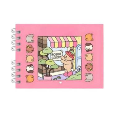 Imagem de Livro Bobbie Goods Para Colorir e Relaxar, Rosa