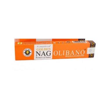 Imagem de Incensos Indiano Massala Golden Nag Vijayshree Caixa com 15g
