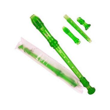 Imagem de Flauta Doce Soprano Germânica Yamaha YRS20G-G, Verde